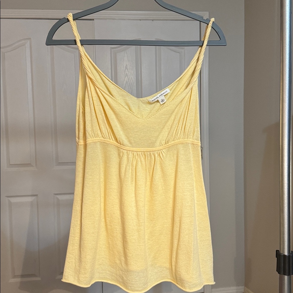 Banana Republic Light Yellow Camisole